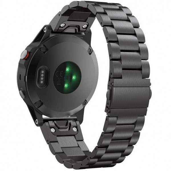  Ремешок Tech-Protect Stainless для Garmin Fenix 3 | 5X | 3HR | 5X Plus | 6X | 6X Pro | 7X Black (9589046920226)